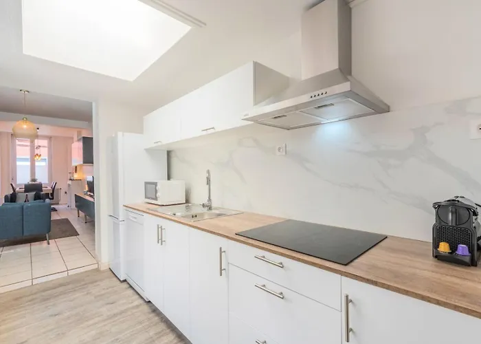 Appartement 4 Bedroom & 4 Bathroom House Close To Parc Barbieux Roubaix