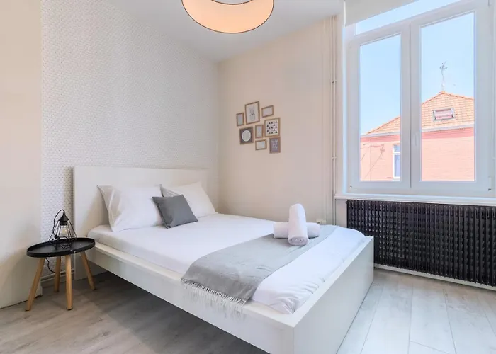 4 Bedroom & 4 Bathroom House Close To Parc Barbieux Appartement *